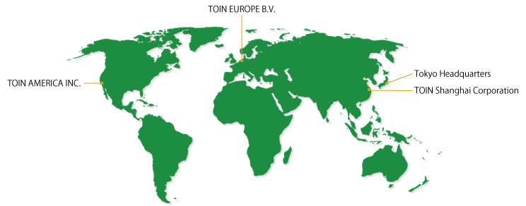 Europe Office / China Office / US Office / Tokyo Headquarters